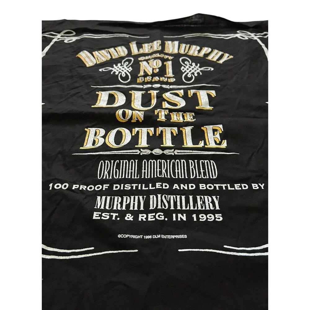 Vtg Bandana 1996 David Lee Murphy Dust On The Bottle Concert